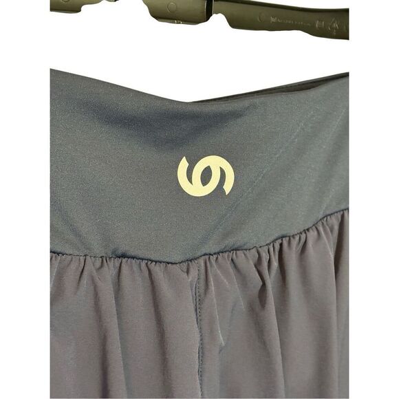 Cadmus 2 in 1 athletic shorts in slate blue - M - Picture 3 of 7